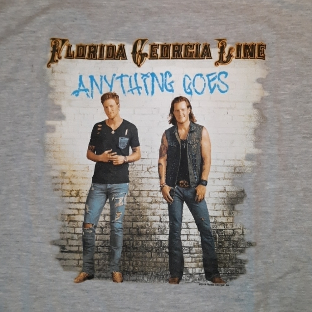 Florida Georgia Line XL concert shirt